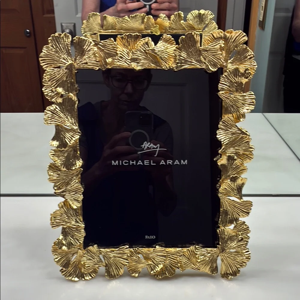 MICHEAL ARAM GOLDEN GINKGO 8 X 10 FRAME